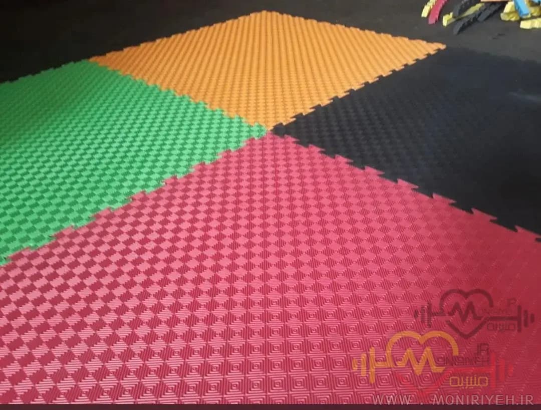 تاتامی 1×1 فوم PVC-EVA ضخامت ۲۵ میل تک رو — تصویر ۳