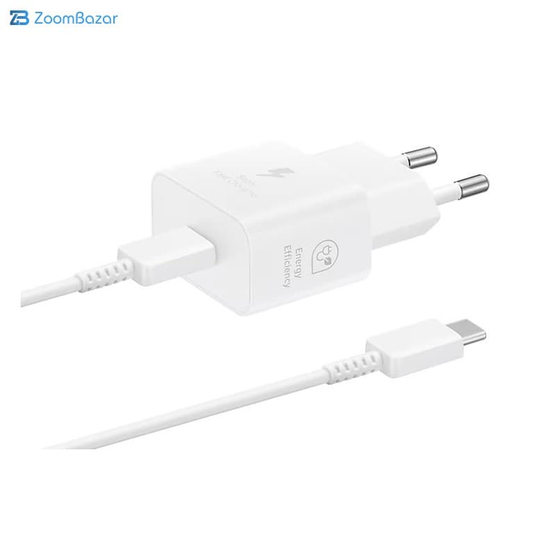 شارژر دیواری 25 وات سامسونگ مدل EP-T2510X به همراه کابل USB-C به طول 1 متر — تصویر ۵
