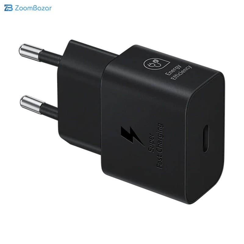 شارژر دیواری 25 وات سامسونگ مدل EP-T2510X به همراه کابل USB-C به طول 1 متر — تصویر ۲