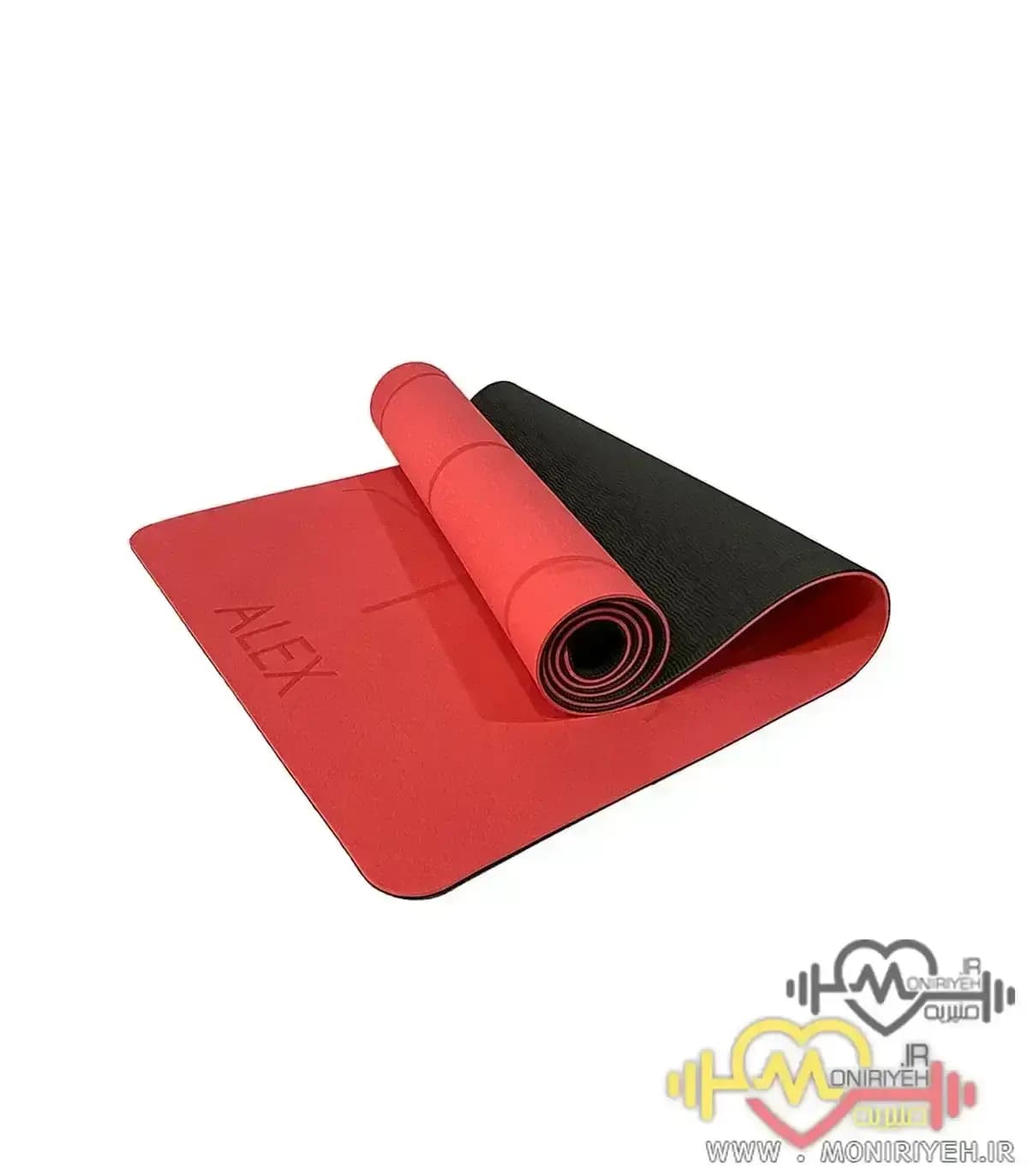 مت یوگا TPE الکس ALEX خط دار ضخامت 6 میلی متر