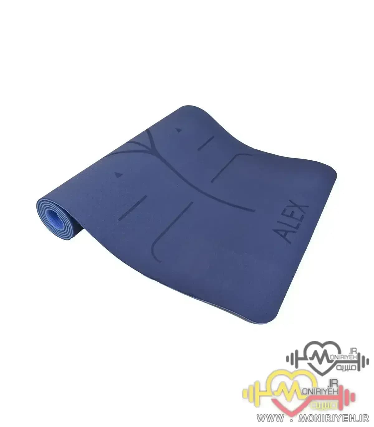 مت یوگا TPE الکس ALEX خط دار ضخامت 6 میلی متر — تصویر ۵