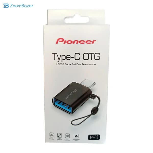 مبدل OTG USB به USB-C پایونیر مدل P-11 — تصویر ۷