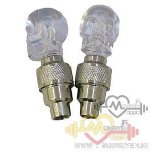 چراغ دوچرخه مدل اسکلت بسته 2 عددی