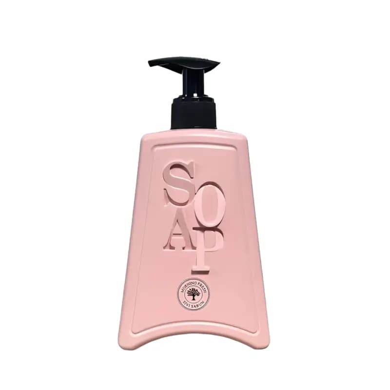 صابون مایع تمیز کننده قوی SOAP مدل Kiraz Kokulu رنگ صورتی حجم 500 میلی لیتر