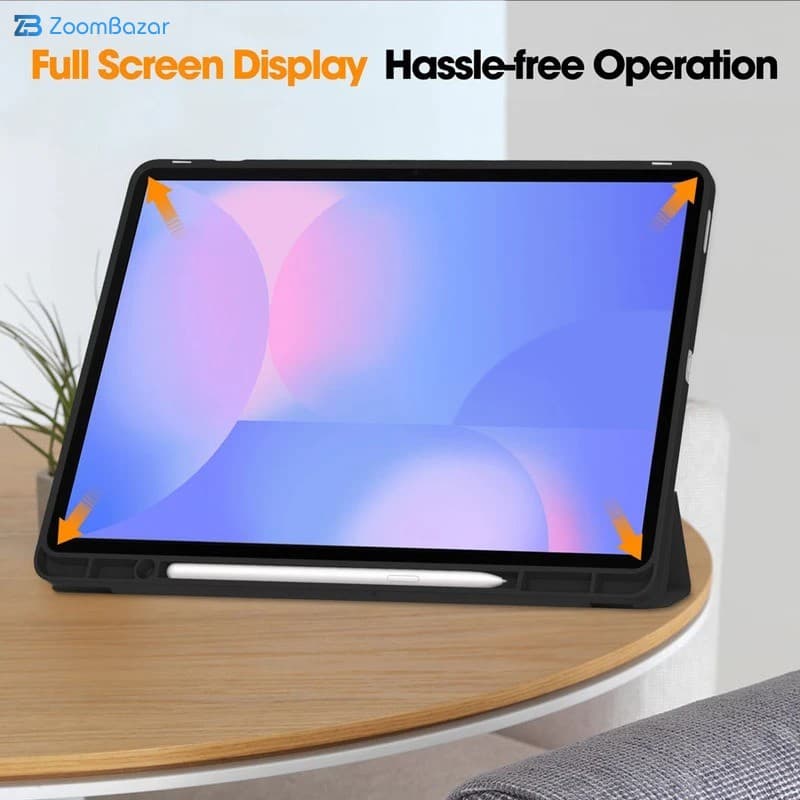 کیف کلاسوری اپیکوی مدل Leather مناسب برای تبلت سامسونگ Galaxy Tab S10 FE Plus — تصویر ۴