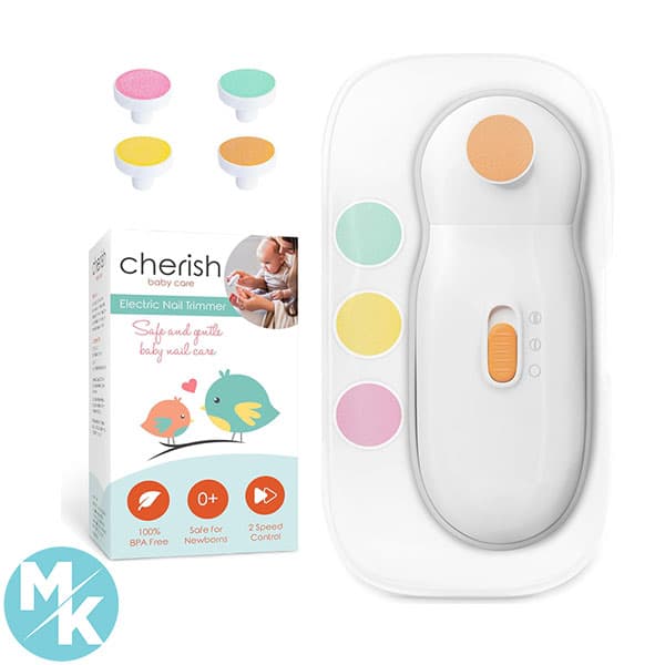 سوهان برقی ناخن کودک برند Cherish Baby Care مدل CBC0121
