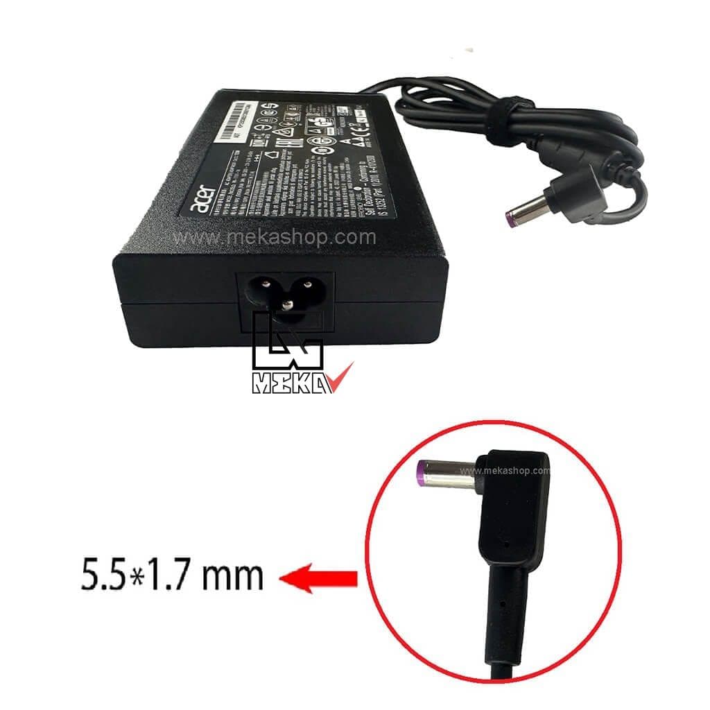 شارژر آداپتور لپ تاپ ایسر Acer 19V 7.1A Pin 5.5*1.7 — تصویر ۴
