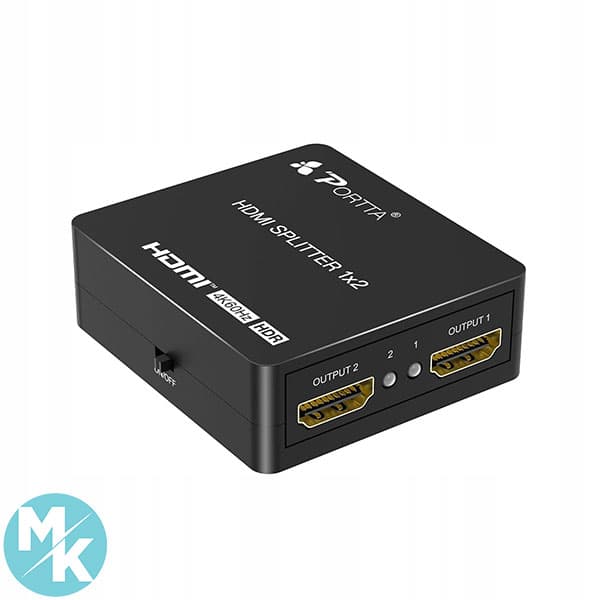 اسپلیتر HDMI 1×2 برند PORTTA