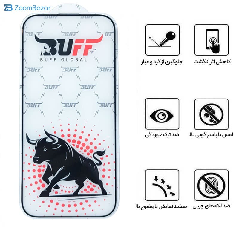 گلس بوف مدل Fighter مناسب برای گوشی موبایل شیائومی 17 — تصویر ۵