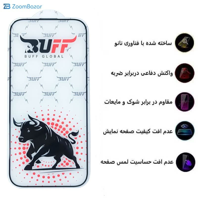 گلس بوف مدل Fighter مناسب برای گوشی موبایل شیائومی 17 — تصویر ۳