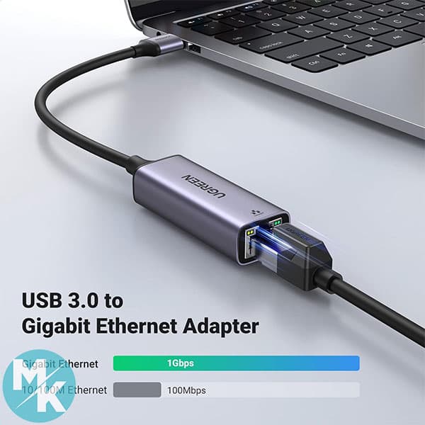 تبدیل LAN به USB 3.0 برند UGREEN مدل cm209 — تصویر ۴