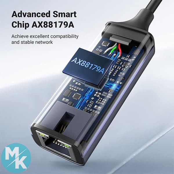 تبدیل LAN به USB 3.0 برند UGREEN مدل cm209 — تصویر ۶