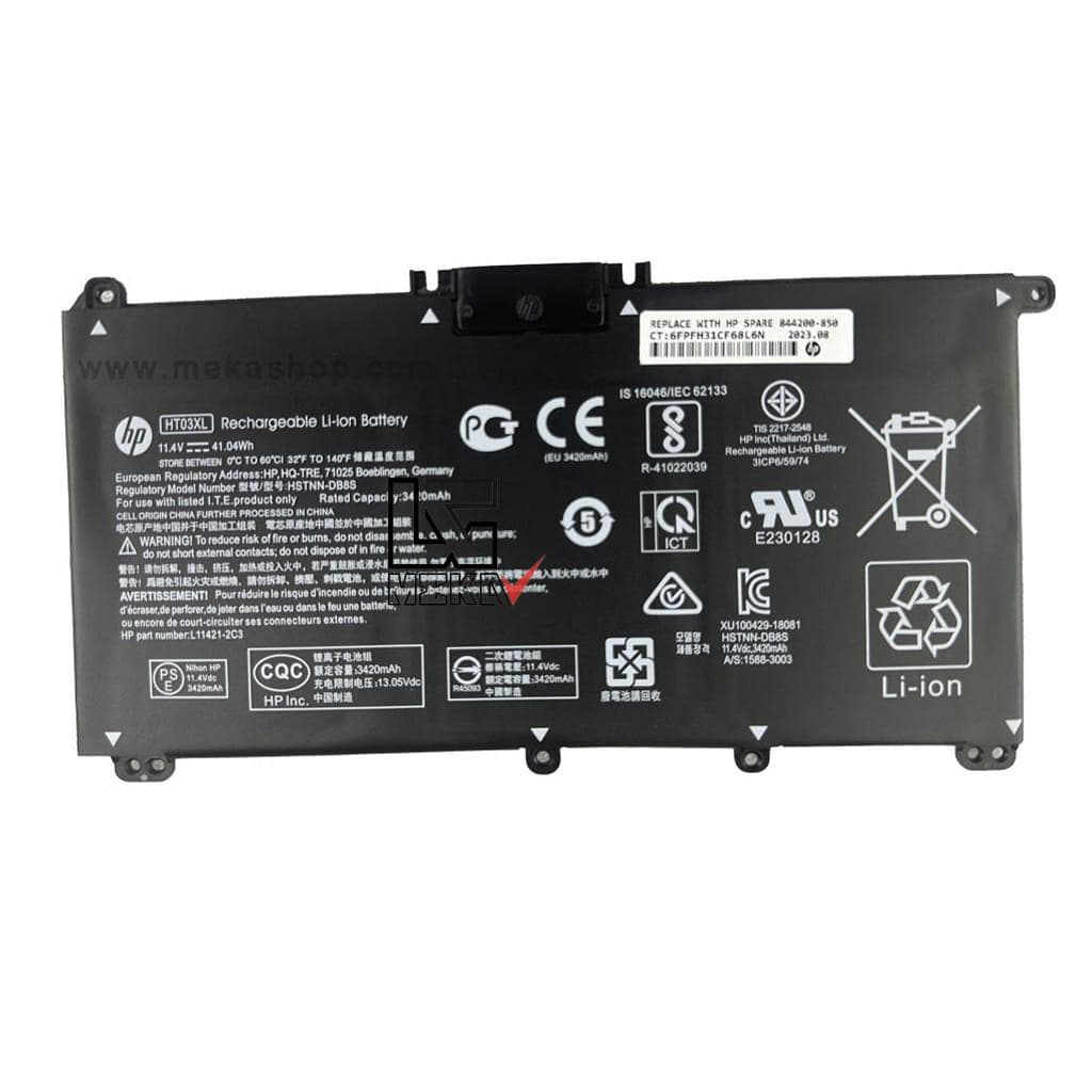باتری اورجینال لپ تاپ HP Pavilion 14 15 X360 مدل HT03XL