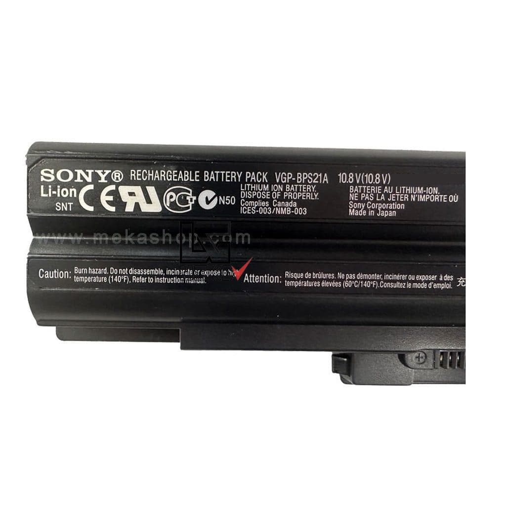 باتری اورجینال لپ تاپ سونی Sony VGP-BPS13 6Cells — تصویر ۳