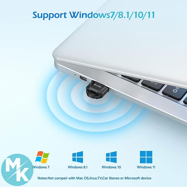 دانگل بلوتوث 5.3 برند Maxuni مدل BT-503 — تصویر ۲