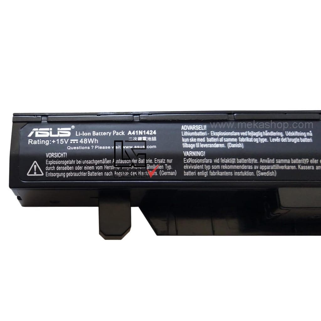 باتری اورجینال لپ تاپ ایسوس Asus GL552 مدل A41N1424 — تصویر ۳
