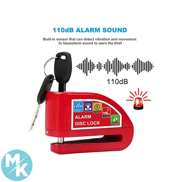 قفل دیسکی موتور سیکلت برند ACETOP مدل KS8305 — تصویر ۴