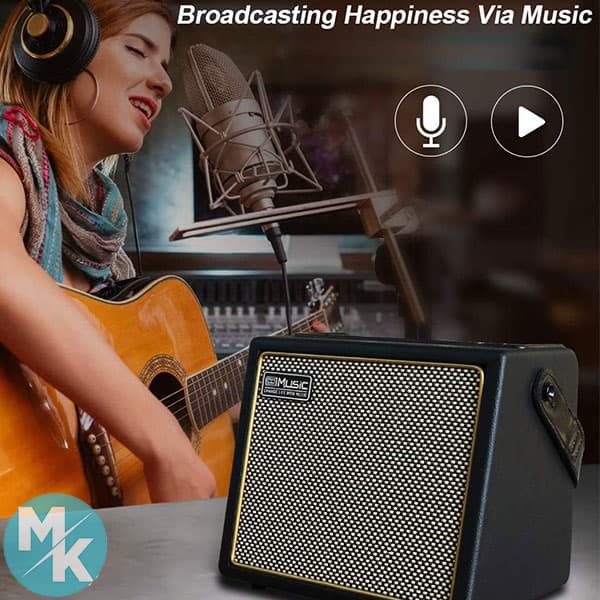 آمپلی فایر گیتار آکوستیک 30 وات برند COOLMUSIC مدل PM- MINI — تصویر ۳