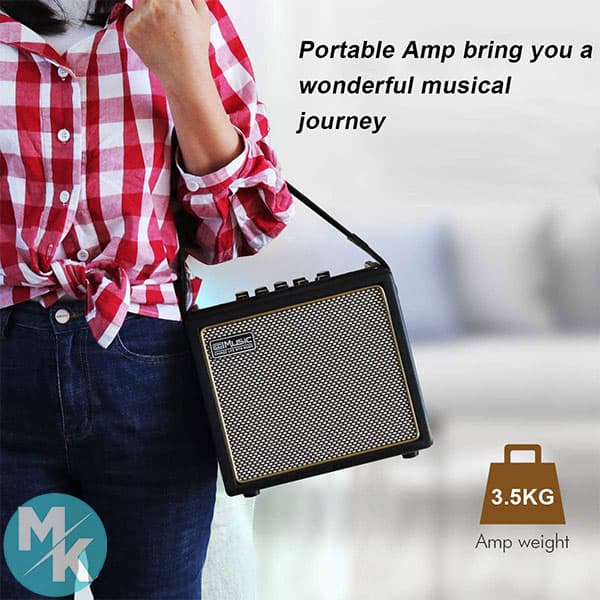 آمپلی فایر گیتار آکوستیک 30 وات برند COOLMUSIC مدل PM- MINI — تصویر ۵
