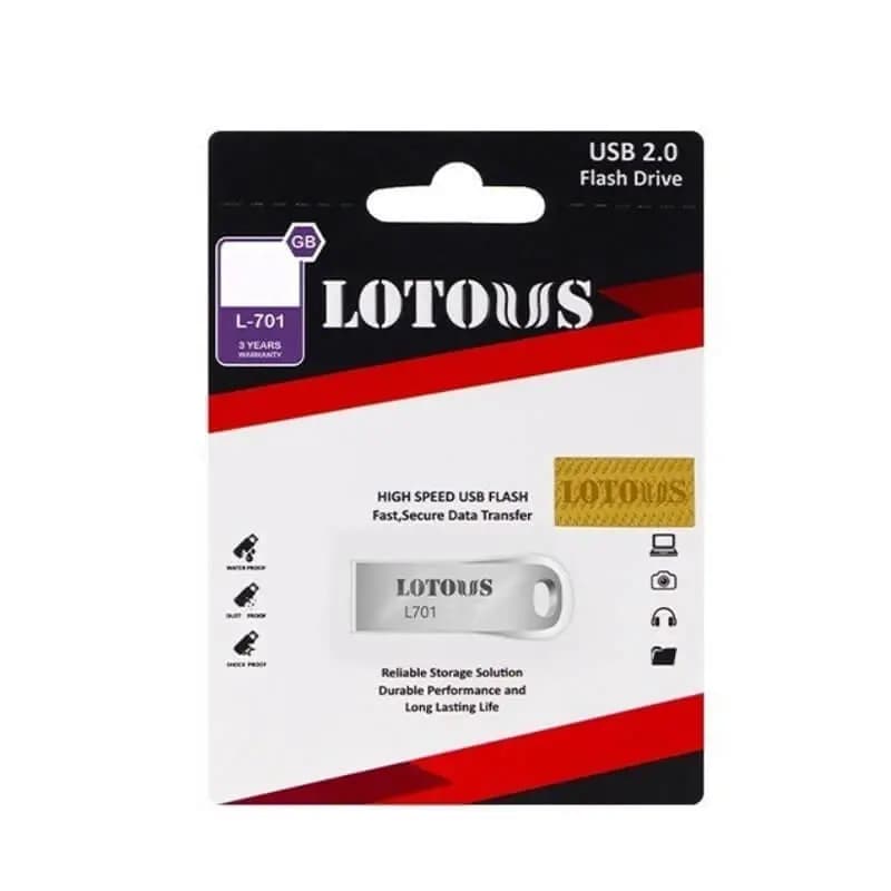 فلش مموری USB 2.0 لوتوس مدل L701 ظرفیت 16 گیگابایت — تصویر ۴