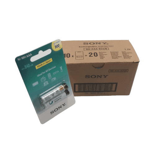 باتری نیم قلمی 1.2V 840mAh سونی SONY | بسته 20 عددی