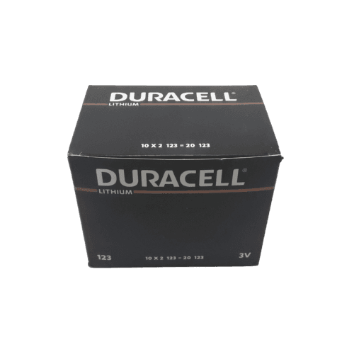باتری لیتیومی CR123 3V دوراسل DURACELL | بسته 20 عددی — تصویر ۲