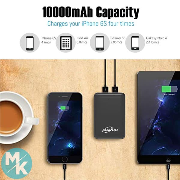 پاوربانک 10000میلی آمپر برند JONKUU مدل R1 — تصویر ۴