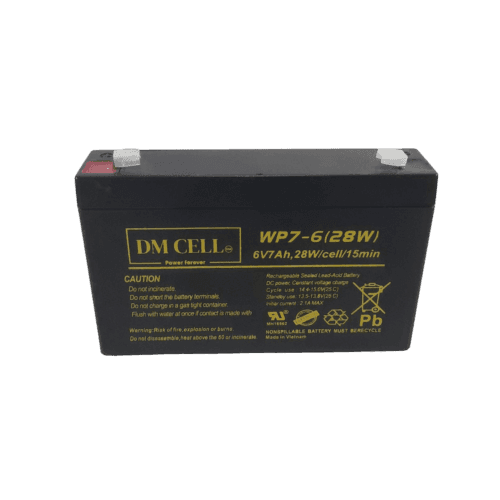 باتری سیلد لید اسید DM CELL WP7-6 28W |ولت6-آمپر7