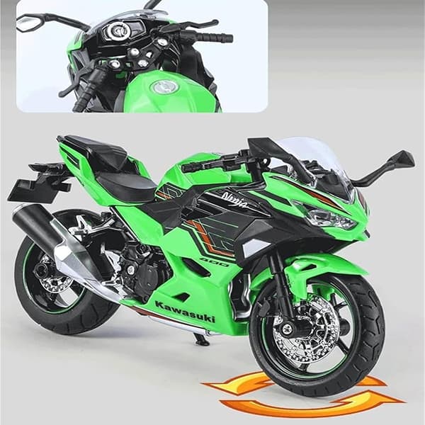 ماکت موتور بازی کاوازاکی نینجا مدل Ninja 400 — تصویر ۵