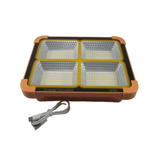 پروژکتور شارژی 200 وات کیانگ KEYANG | مدل KY-200W — تصویر ۵
