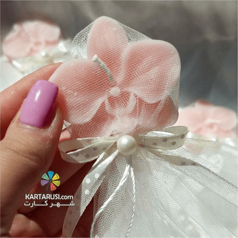 گیفت شمعی گل ارکیده کد G503 — تصویر ۳