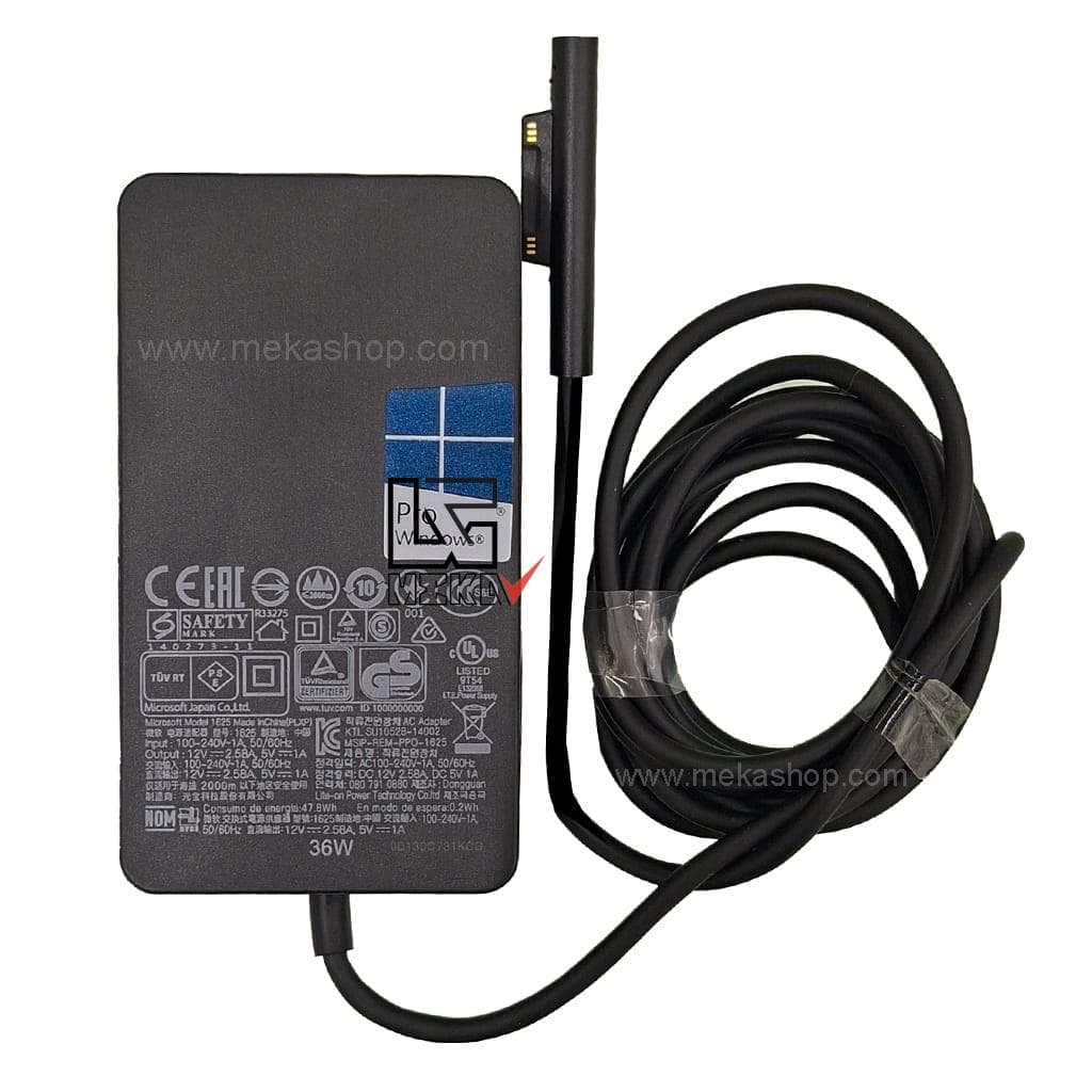 شارژر آداپتور اورجینال لپ تاپ سرفیس Microsoft Surface3 12V 2.58A /5V 1A 36W