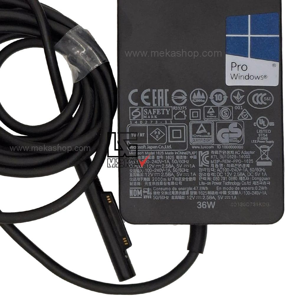 شارژر آداپتور اورجینال لپ تاپ سرفیس Microsoft Surface3 12V 2.58A /5V 1A 36W — تصویر ۲