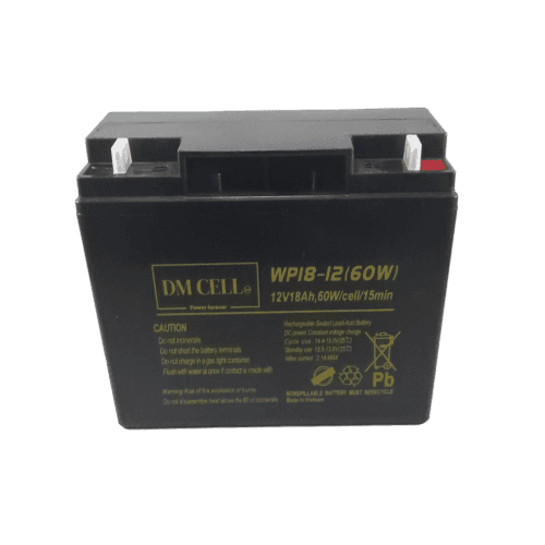 باتری سیلد لید اسید DM CELL WP18-12 60W | ولت12-آمپر18