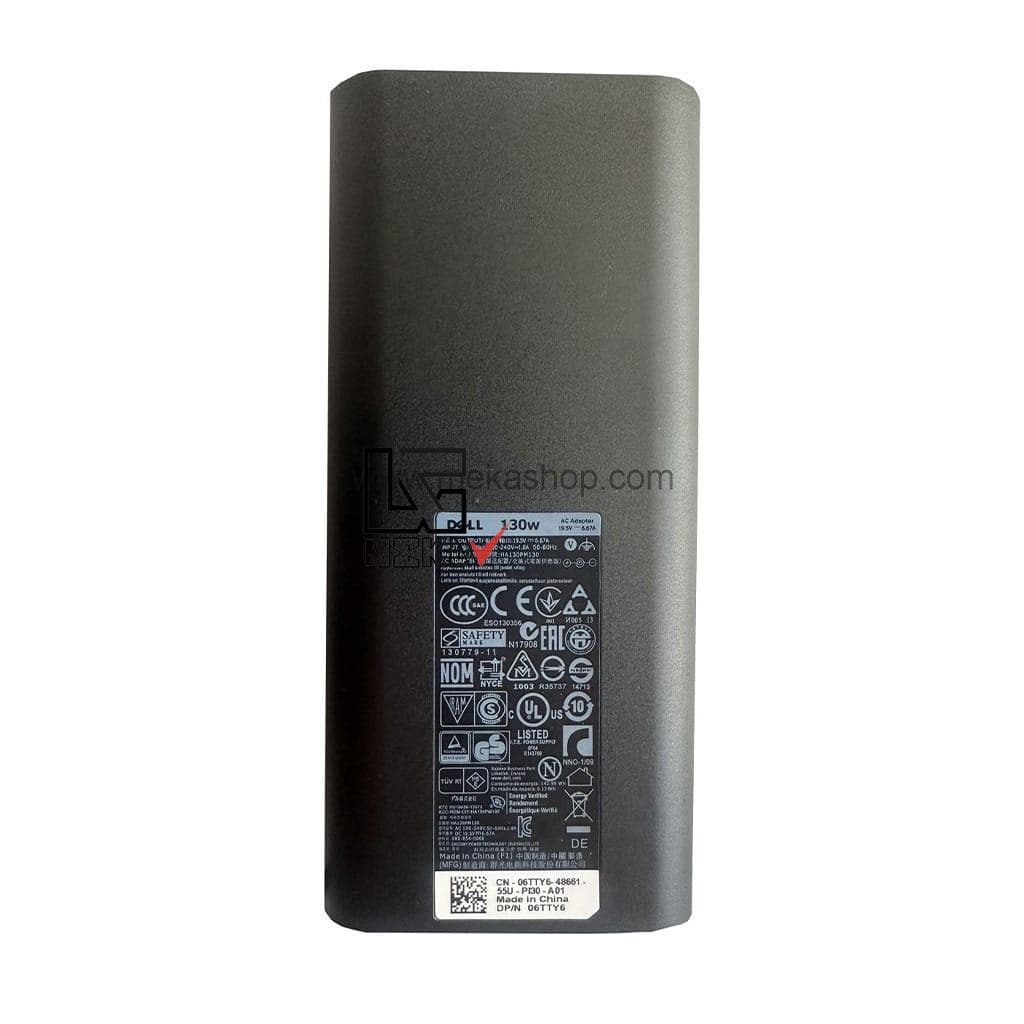 شارژر آداپتور اورجینال لپ تاپ دل Dell 19.5V 6.67A Pin 4.5*3.0 — تصویر ۲
