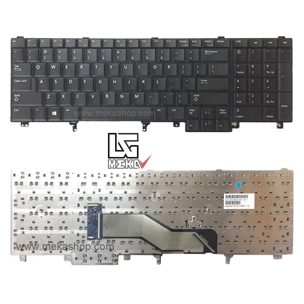 کیبورد لپ تاپ دل Dell 6530