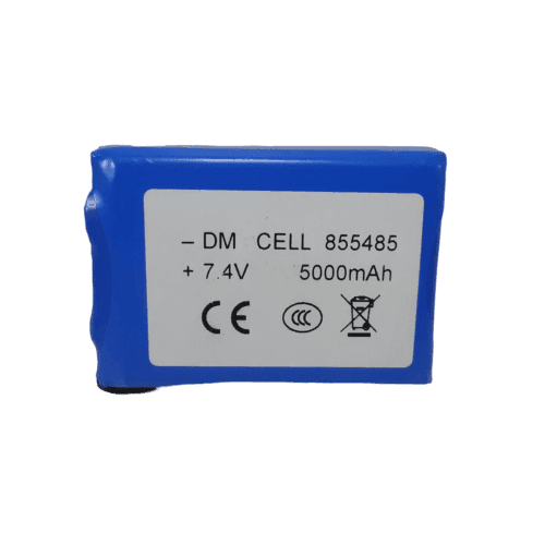 باتری لیتیوم پلیمر DM CELL 7.4V 5000mAh 855485