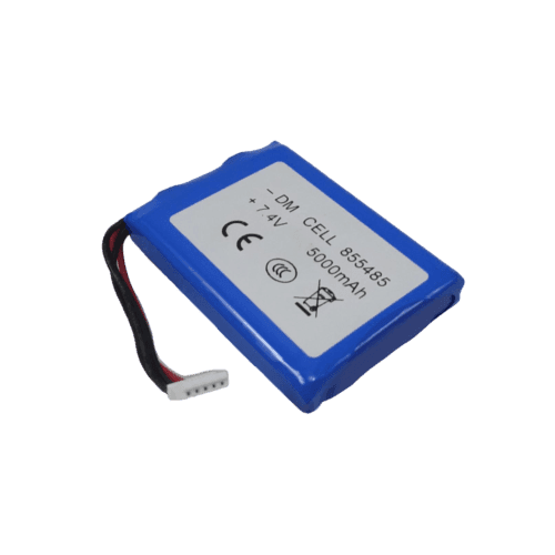 باتری لیتیوم پلیمر DM CELL 7.4V 5000mAh 855485 — تصویر ۲
