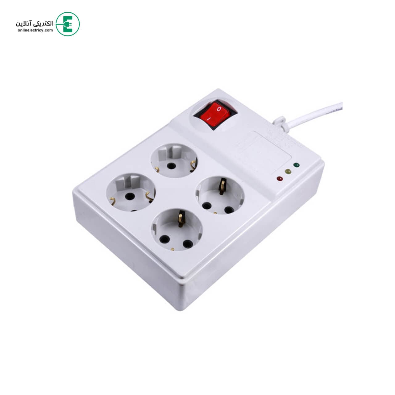 محافظ چهار خانه کامپیوتر آنالوگ با کابل 5 متری پارت الکتریک