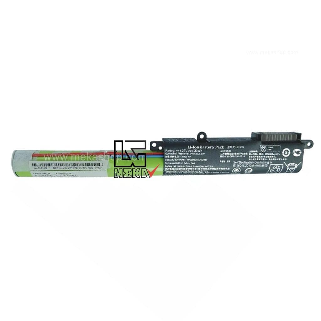 باتری اورجینال لپ تاپ ایسوس Pn: A31N1519) Asus X540 3Cells)