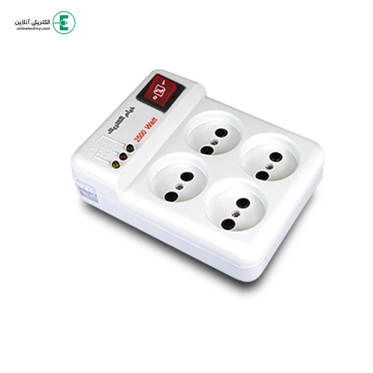 محافظ کامپیوتر/یخچال دارای قفل کودک فیوزدار با کابل 1/8 متری (خیام الکتریک)