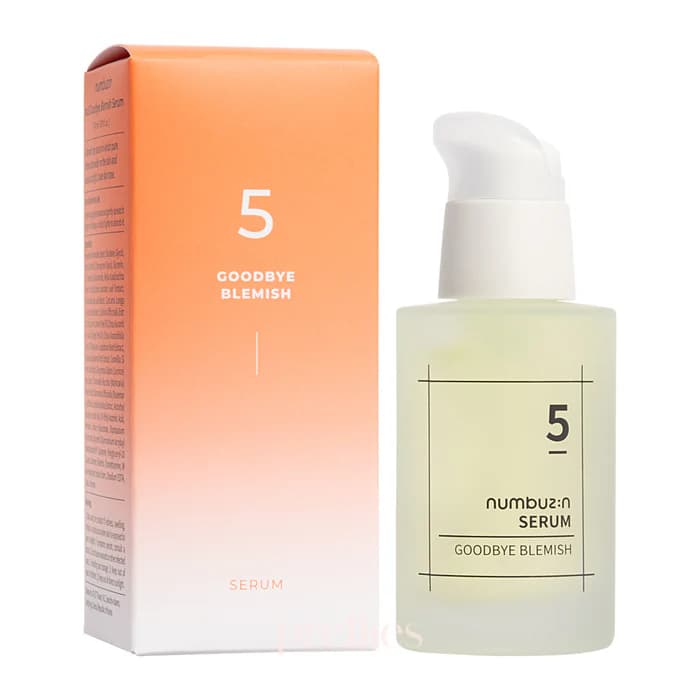 سرم ضدلک و جای جوش شماره ۵ نامبوزین مدل Goodbye Blemish حجم 50 میل — تصویر ۳