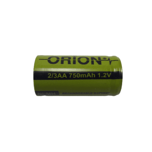 باتری 2/3AAA 750mAh 1.2V اوریون ORION | سرتخت — تصویر ۲