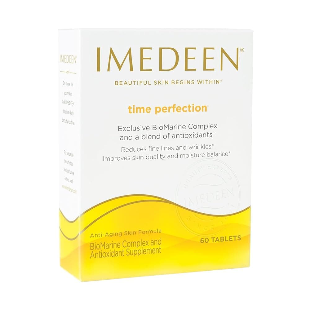 مکمل جوانساز و ضد پیری پوست ایمدین مدل Time Perfection دانمارک – 120 عددی | اصل