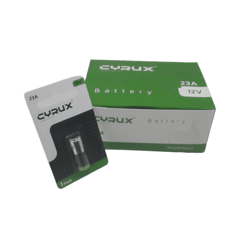 باتری 12V 23A سایروکس CYRUX | بسته 20 عددی