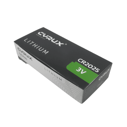 باتری CR2025 لیتیومی 3 ولت سایروکس CYRUX | بسته 100 عددی — تصویر ۴