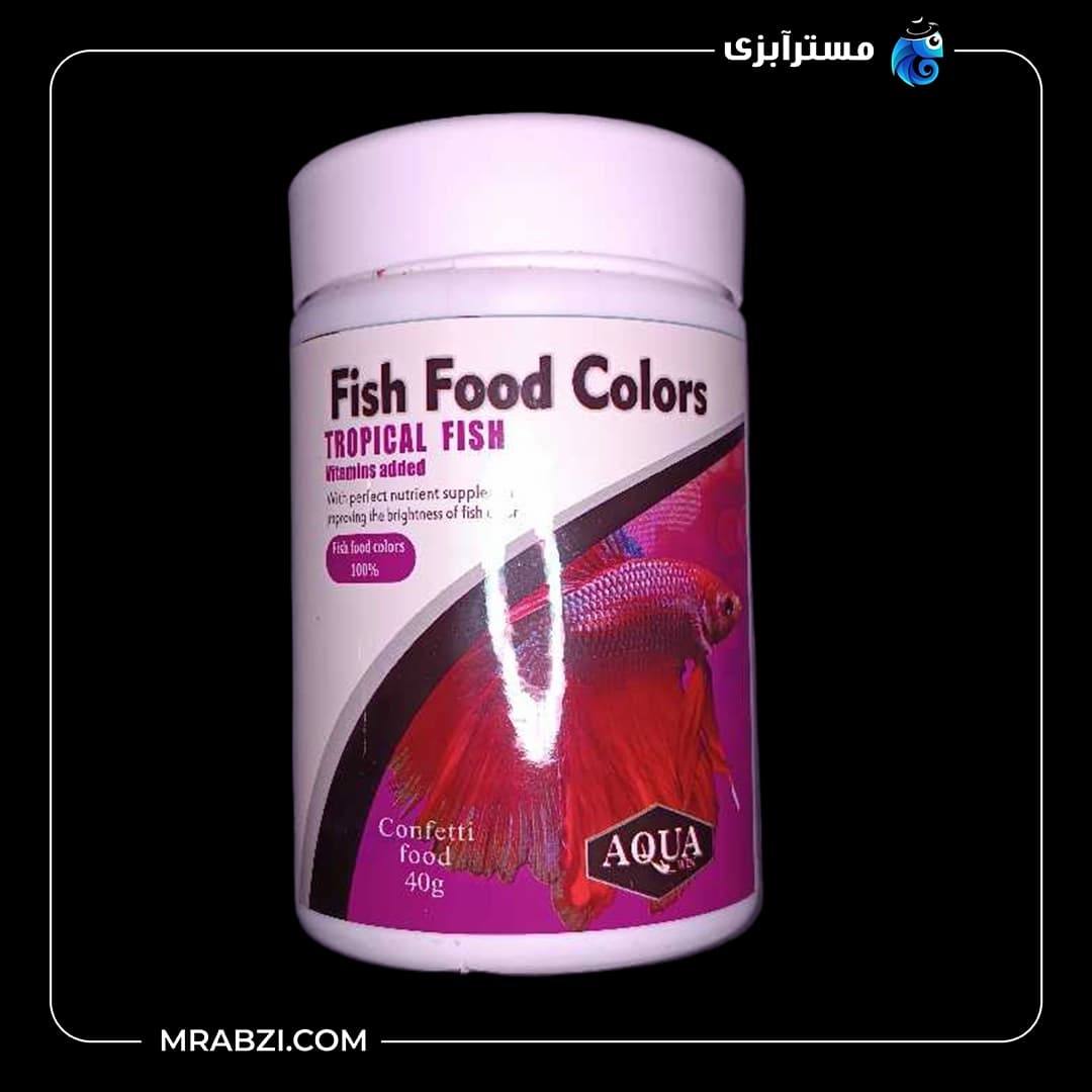 غذای ماهی پولکی میکس آکواوین مدل 250 میل/40 گرم — تصویر ۳