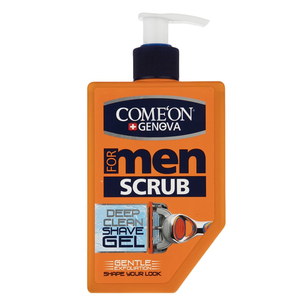 ژل اصلاح کامان مدل لایه بردار (SCRUB) مناسب آقایان به حجم 260 میلی لیتر