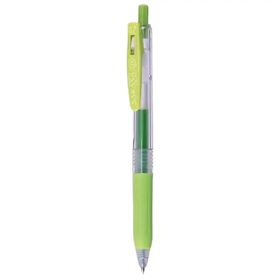روان نویس زبرا مدل سارسا 0.7 -light green — تصویر ۳