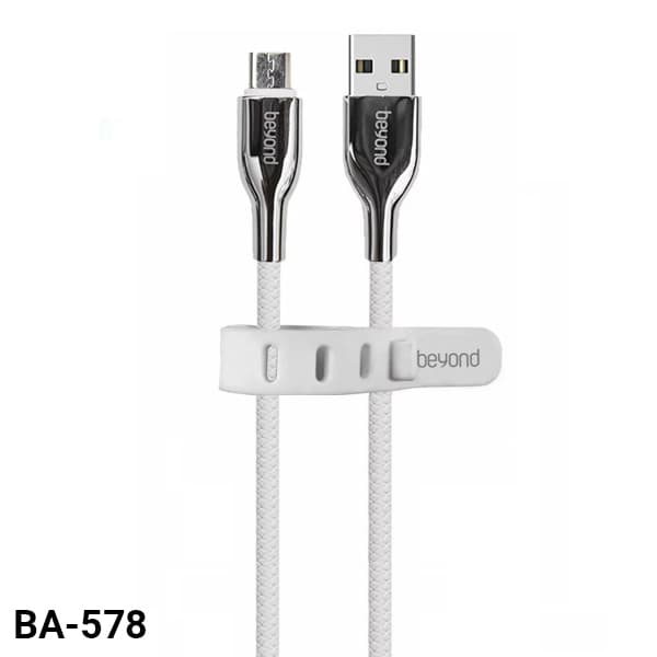 کابل شارژ 1 متری Micro USB بیاند BA-578 — تصویر ۲